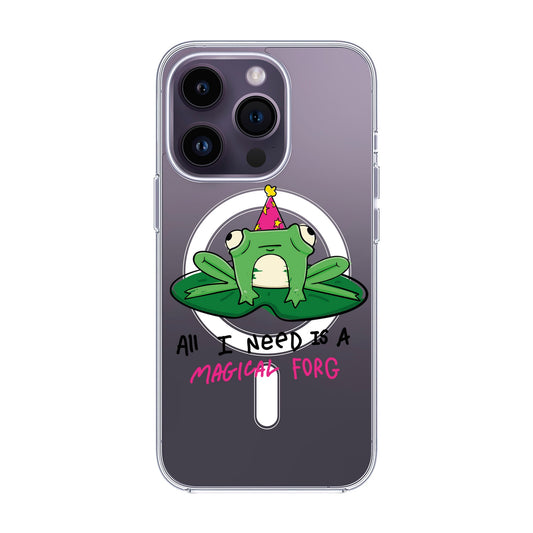 FORG-iPhone 14 Pro Solid Kılıf MagSafe Özellikli