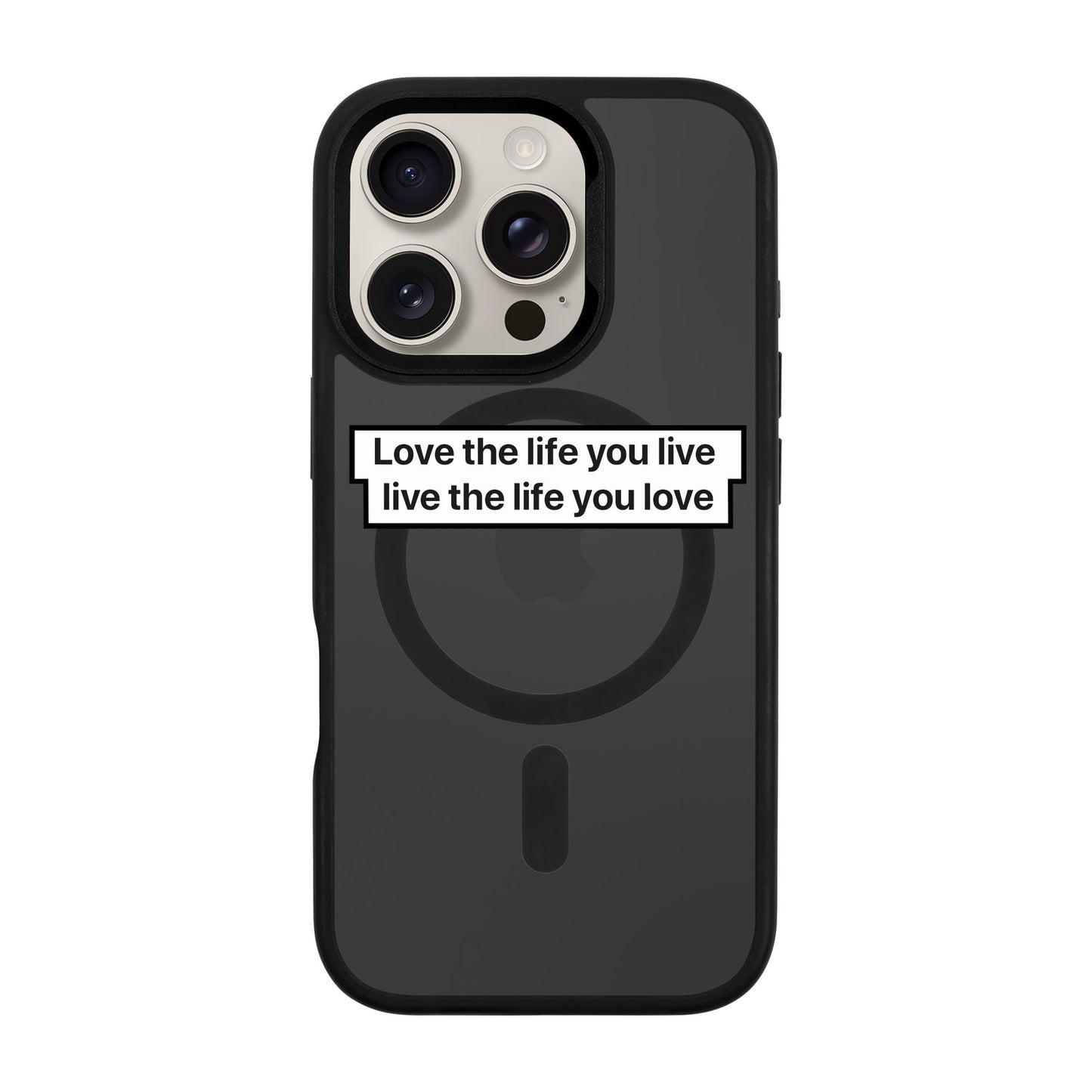 LOVE THE LIFE-iPhone 16 Pro Rise Kılıf MagSafe Özellikli
