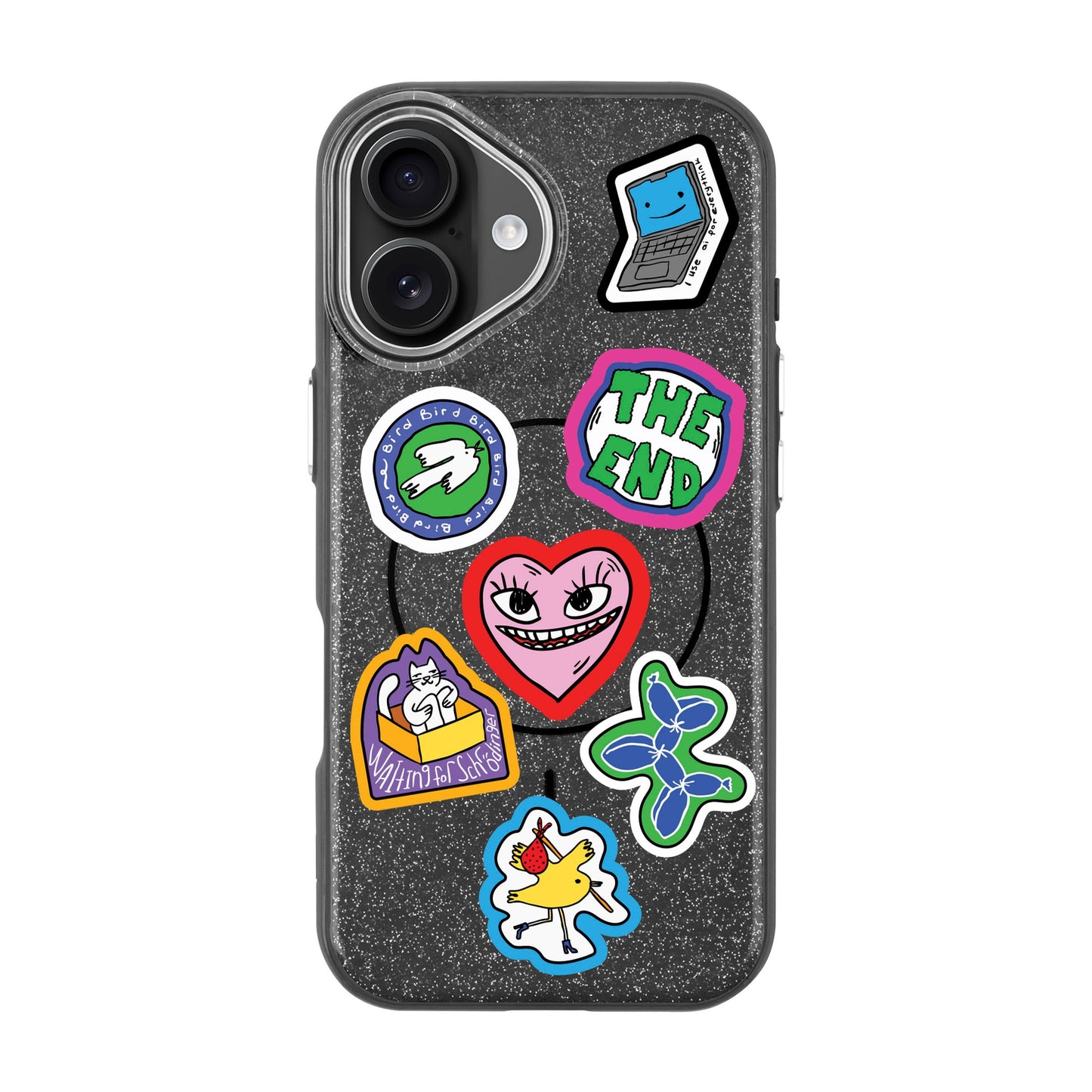 TŌTEN STICKERZ-iPhone 16 Plus Radiant Kılıf MagSafe Özellikli
