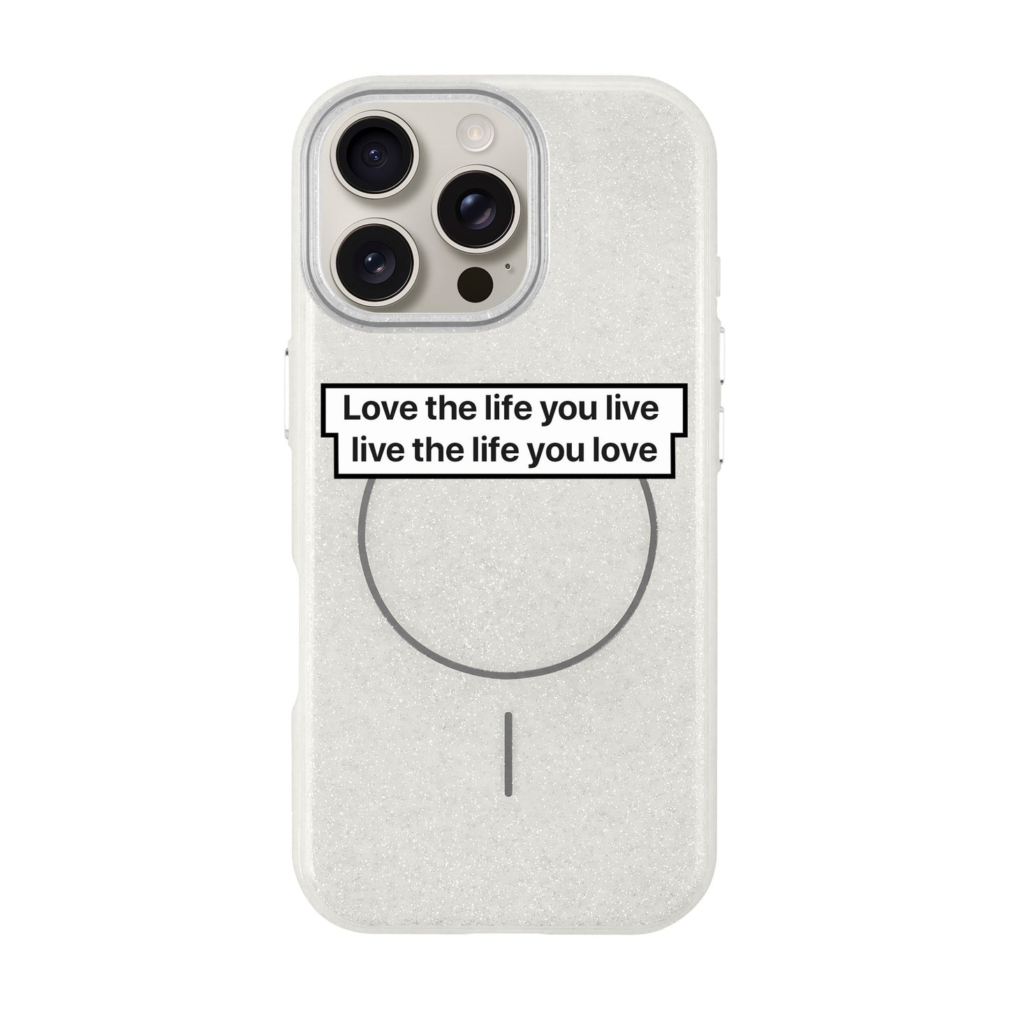 LOVE THE LIFE-iPhone 16 Pro Max Radiant Kılıf MagSafe Özellikli