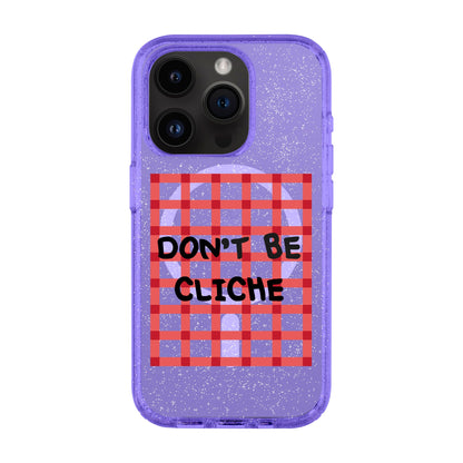 DON'T BE CLICHE-iPhone 14 Pro Shiny Kılıf MagSafe Özellikli