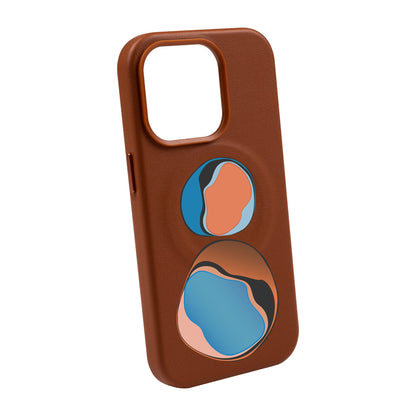 LOOKING FOR GEMS-Leather Kılıf MagSafe Özellikli - iPhone 13