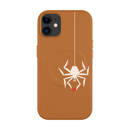 TISSERAND DE LA GRAVITÉ-Leather Kılıf MagSafe Özellikli - iPhone 11