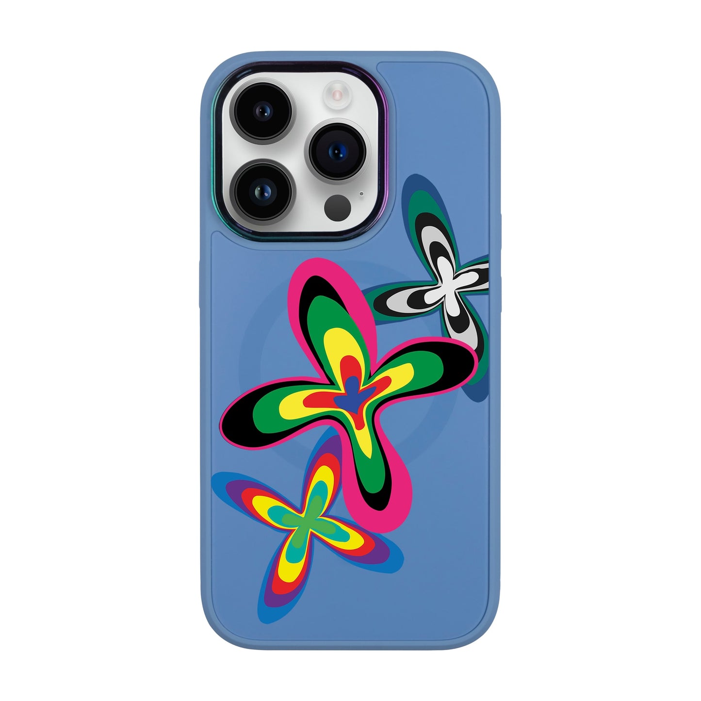 COLOR FLOWER-Vigor Kılıf MagSafe Özellikli - iPhone 14 Pro