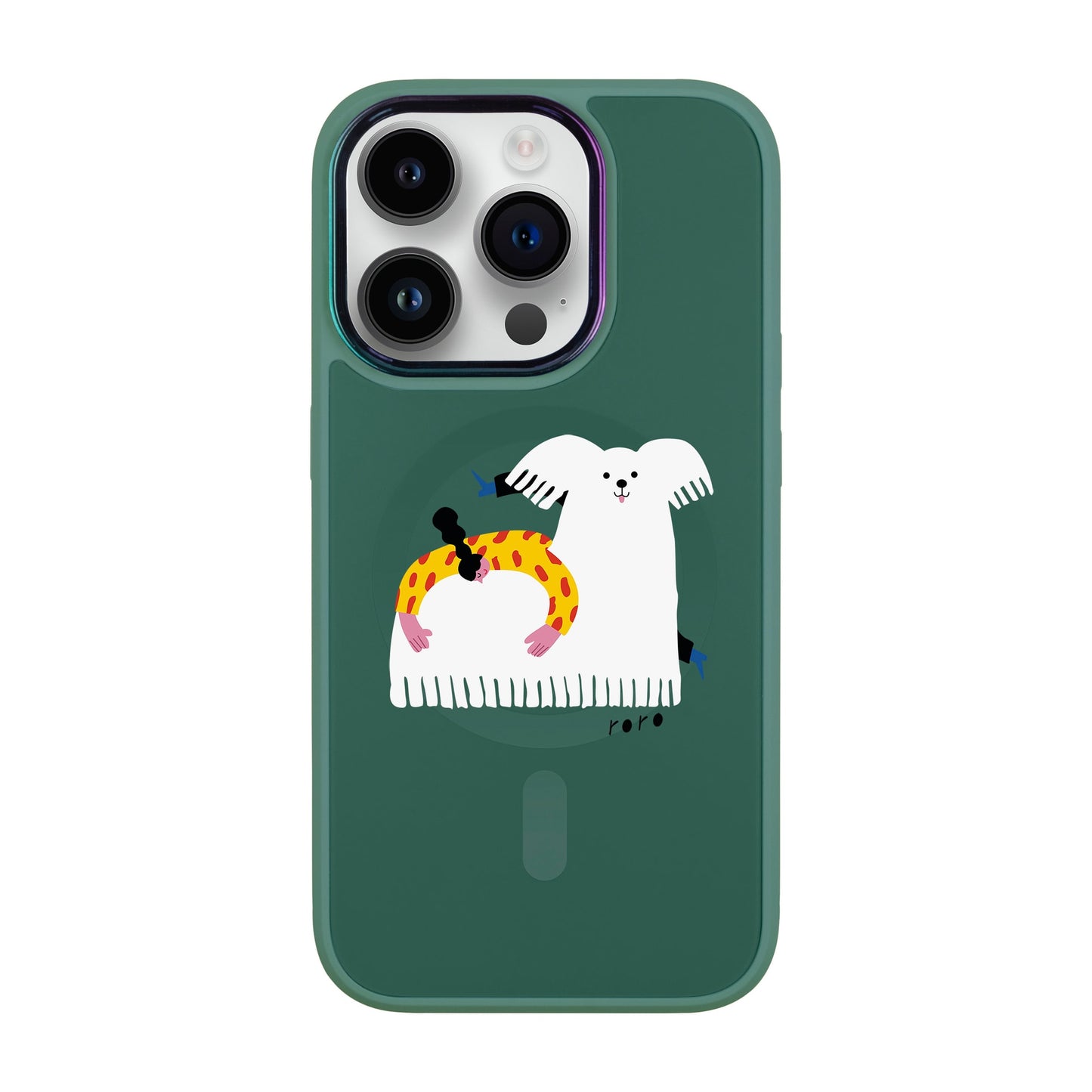 FANCY DOG-iPhone 13 Pro Vigor Kılıf MagSafe Özellikli