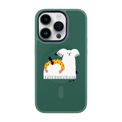 FANCY DOG-iPhone 13 Pro Vigor Kılıf MagSafe Özellikli