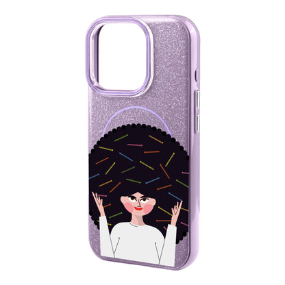 TANGLES OF HAPPINESS-Radiant Kılıf MagSafe Özellikli - iPhone 15 Pro