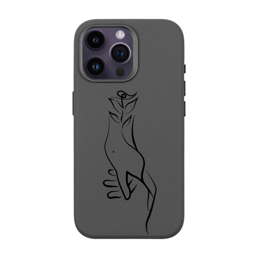 TOUCH-iPhone 14 Pro Max Leather Premium Kılıf MagSafe Özellikli