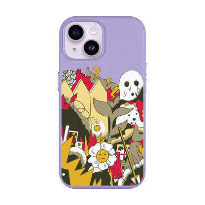 EVERYTHING IS BURNING-Leather Kılıf MagSafe Özellikli - iPhone 13