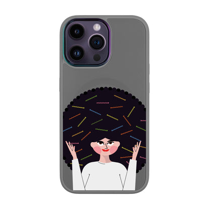 TANGLES OF HAPPINESS-iPhone 14 Pro Max Vigor Kılıf MagSafe Özellikli