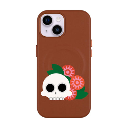 MEMENTO BLOOM-Leather Kılıf MagSafe Özellikli - iPhone 13