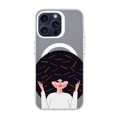 TANGLES OF HAPPINESS-Hold Kılıf MagSafe Özellikli - iPhone 15 Pro Max