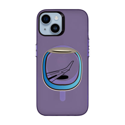 AIRCRAFT WINDOW-iPhone 14 Hold Kılıf MagSafe Özellikli