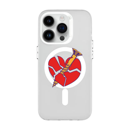 BROKEN HEART-iPhone 14 Pro Hold Kılıf MagSafe Özellikli