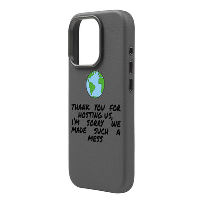 MESS-iPhone 16 Plus Leather Premium Kılıf MagSafe Özellikli