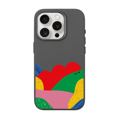 FLAG-iPhone 15 Pro Leather Premium Kılıf MagSafe Özellikli