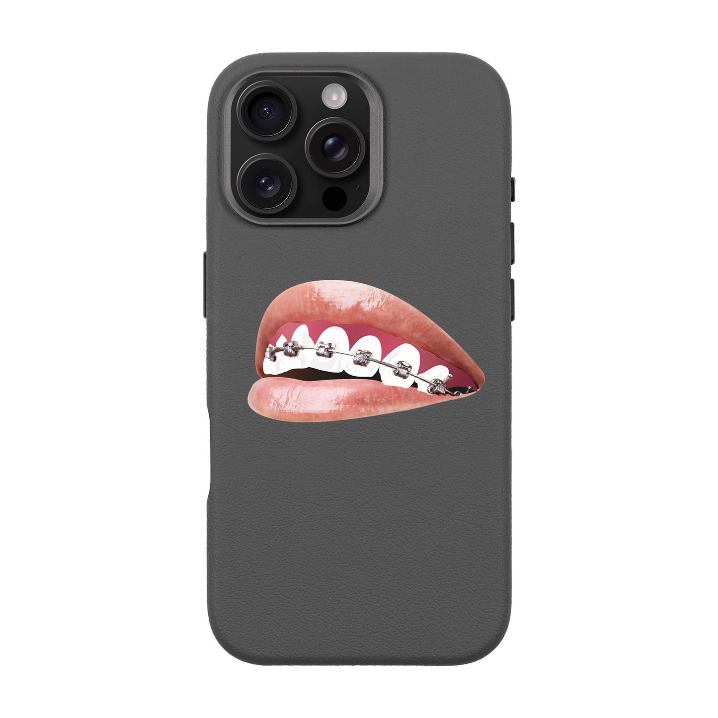 ORTHODONTIST-iPhone 16 Pro Max Leather Premium Kılıf MagSafe Özellikli