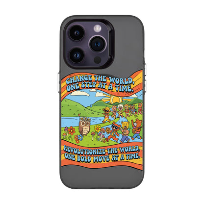 CHANGE THE WORLD-Hold Kılıf MagSafe Özellikli - iPhone 14 Pro