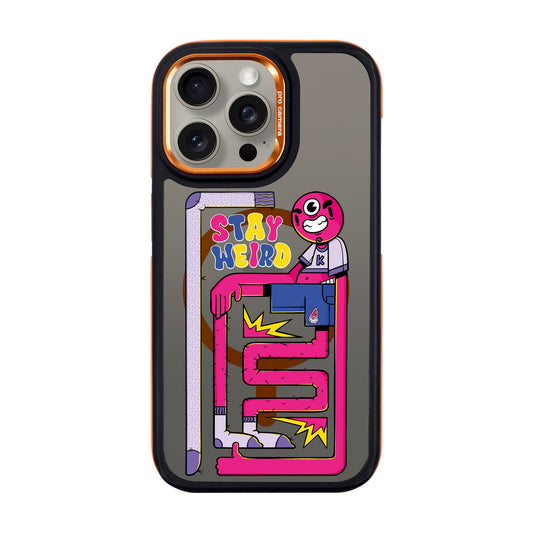 OG TOOTHY-iPhone 15 Pro Max Dark Kılıf MagSafe Özellikli