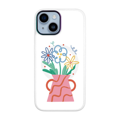 PINK VASE-iPhone 12 Vigor Kılıf MagSafe Özellikli