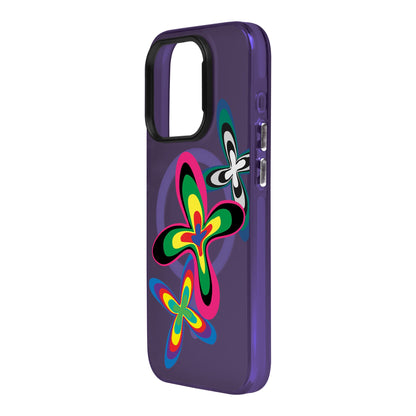 COLOR FLOWER-iPhone 11 Hold Kılıf MagSafe Özellikli
