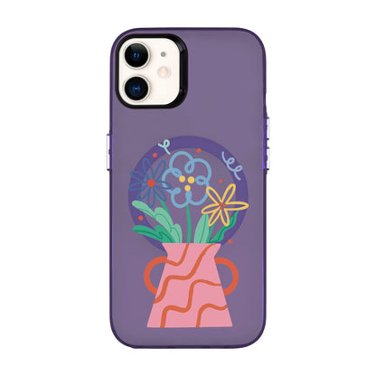 PINK VASE-iPhone 11 Hold Kılıf MagSafe Özellikli