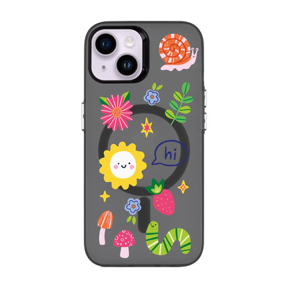 HELLO NATURE-iPhone 14 Hold Kılıf MagSafe Özellikli