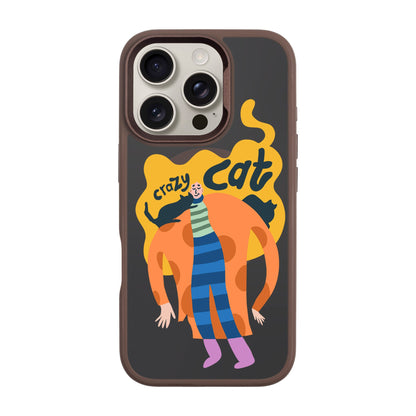 CRAZY CAT-iPhone 16 Pro Rise Kılıf MagSafe Özellikli
