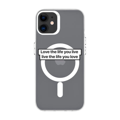 LOVE THE LIFE-iPhone 11 Hold Kılıf MagSafe Özellikli