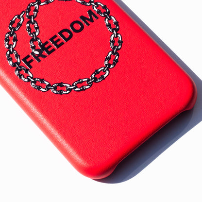 FREEDOM-iPhone 11 Pro Max Leather Kılıf