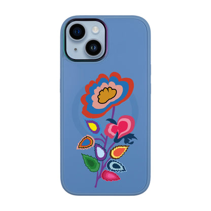 KNITTED FLOWER-iPhone 12 Vigor Kılıf MagSafe Özellikli