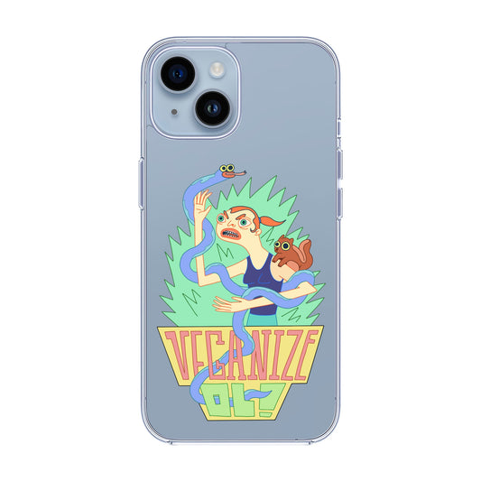 VEGANİZE-iPhone 14 Solid Kılıf