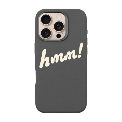 HMM-iPhone 16 Pro Leather Premium Kılıf MagSafe Özellikli