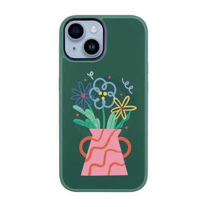 PINK VASE-iPhone 12 Vigor Kılıf MagSafe Özellikli