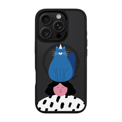 NAUGHTY CAT-iPhone 16 Pro Rise Kılıf MagSafe Özellikli