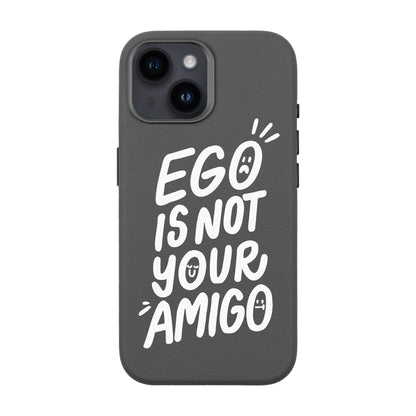 EGO-iPhone 14 Leather Premium Kılıf MagSafe Özellikli