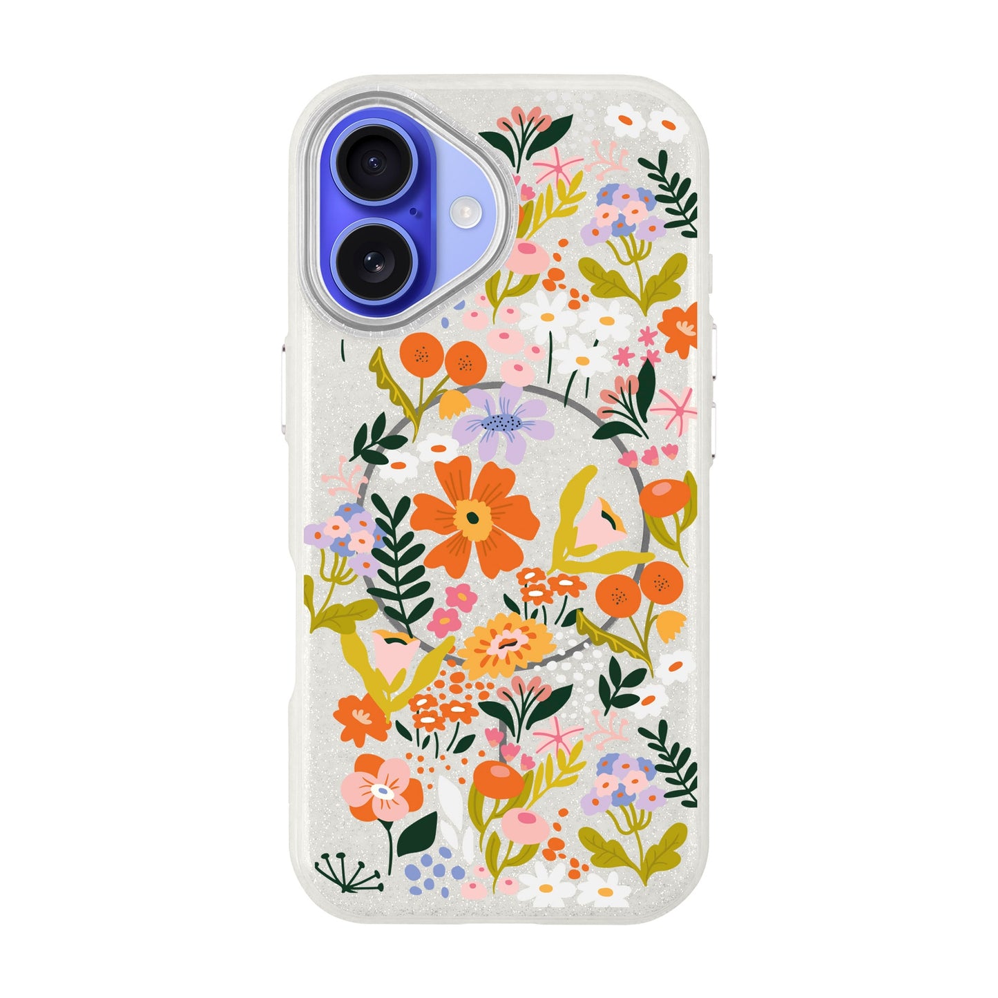 FLOWER-iPhone 16 Plus Radiant Kılıf MagSafe Özellikli