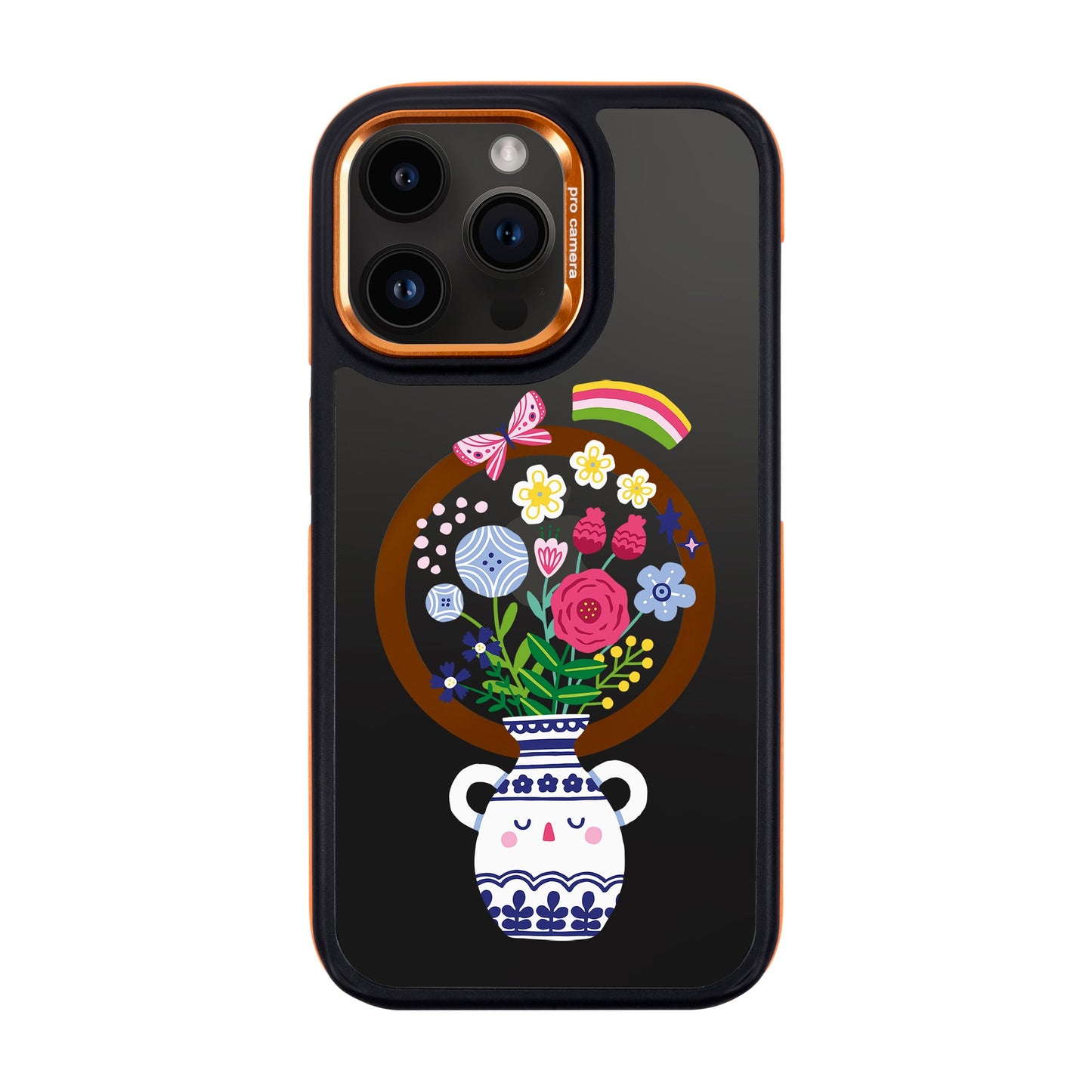 PARTERRE-iPhone 14 Pro Max Dark Kılıf MagSafe Özellikli