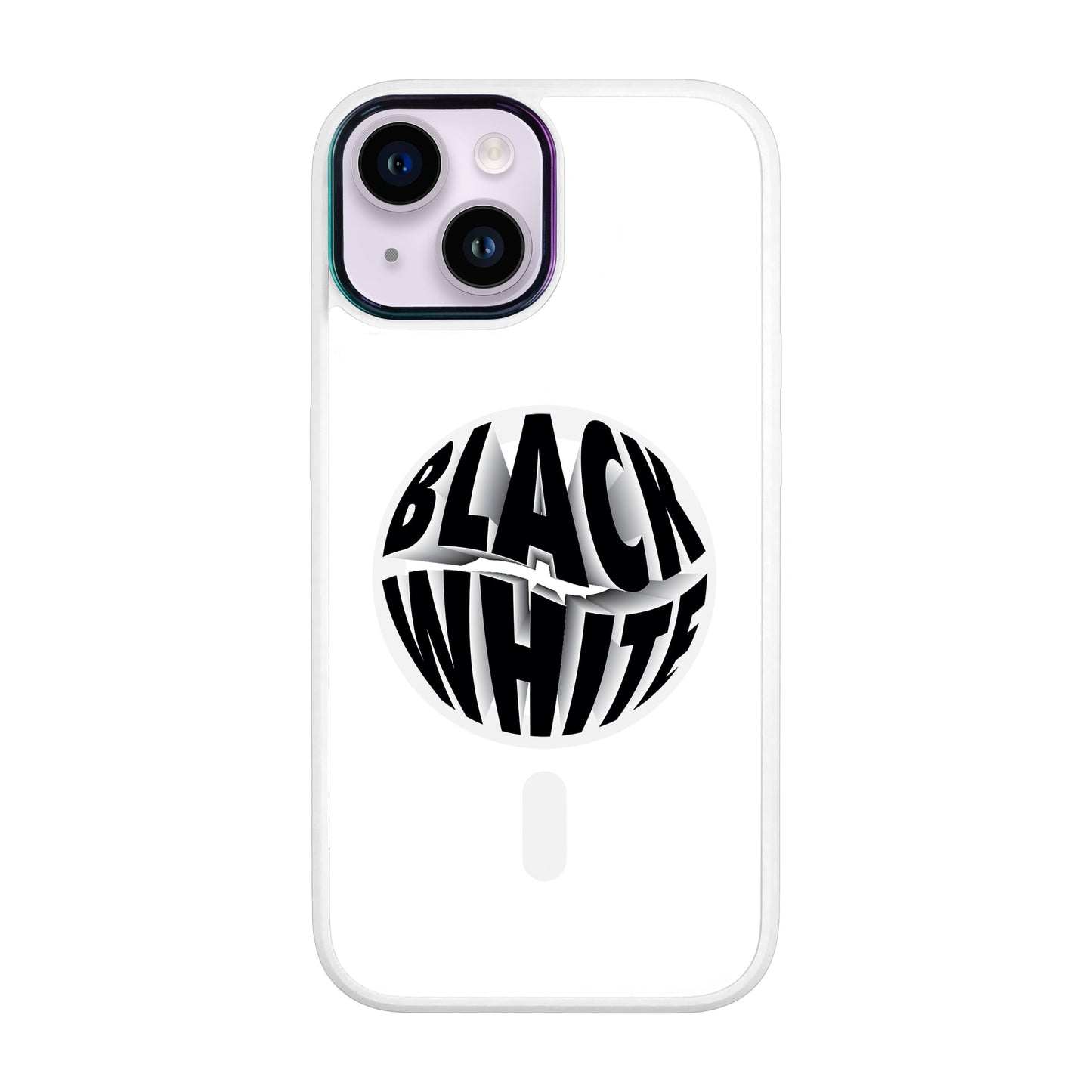 BLACK WHITE-Vigor Kılıf MagSafe Özellikli - iPhone 14
