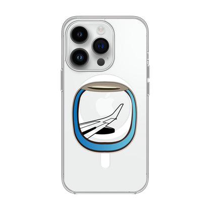 AIRCRAFT WINDOW-iPhone 14 Pro Solid Kılıf MagSafe Özellikli