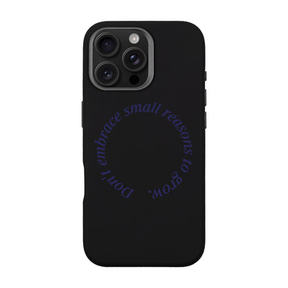 GROW-iPhone 16 Pro Max Leather Premium Kılıf MagSafe Özellikli
