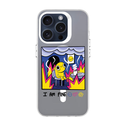 I AM FINE-iPhone 15 Pro Hold Kılıf MagSafe Özellikli