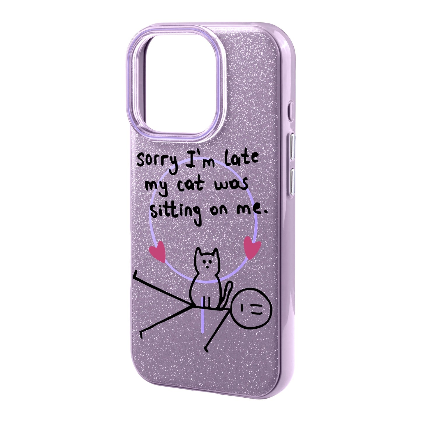 SORRY I'M LATE-iPhone 16 Pro Max Radiant Kılıf MagSafe Özellikli