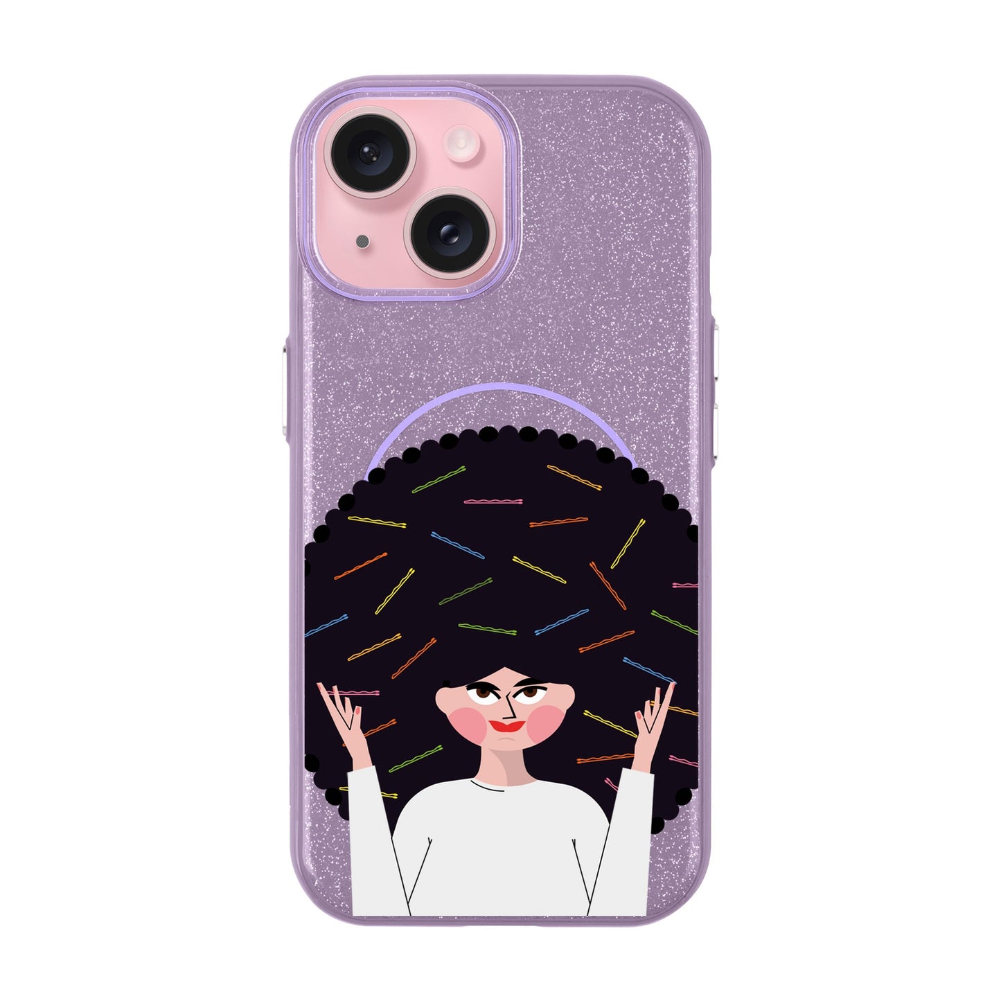 TANGLES OF HAPPINESS-Radiant Kılıf MagSafe Özellikli - iPhone 13