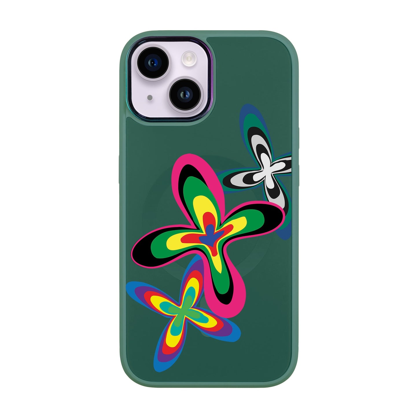 COLOR FLOWER-Vigor Kılıf MagSafe Özellikli - iPhone 13