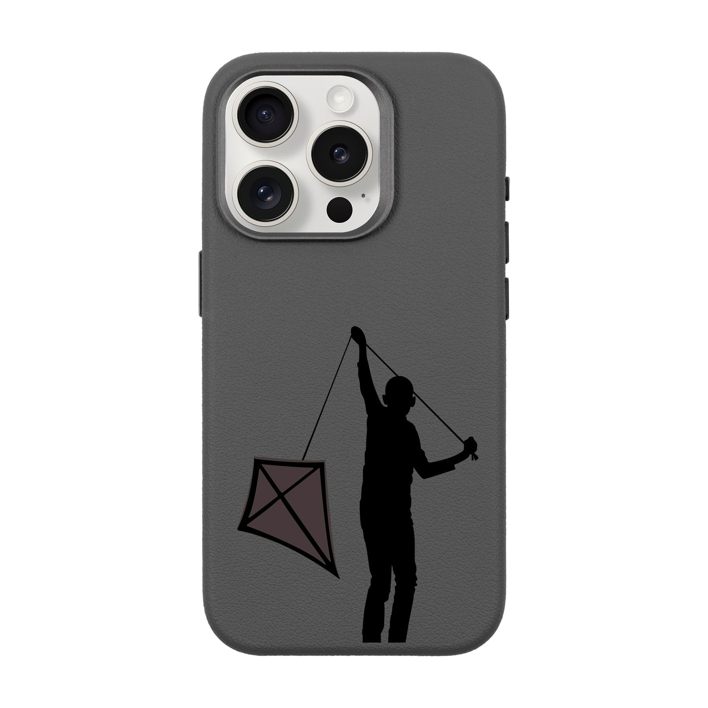 KITE-iPhone 15 Pro Leather Premium Kılıf MagSafe Özellikli