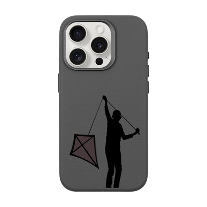KITE-iPhone 15 Pro Leather Premium Kılıf MagSafe Özellikli