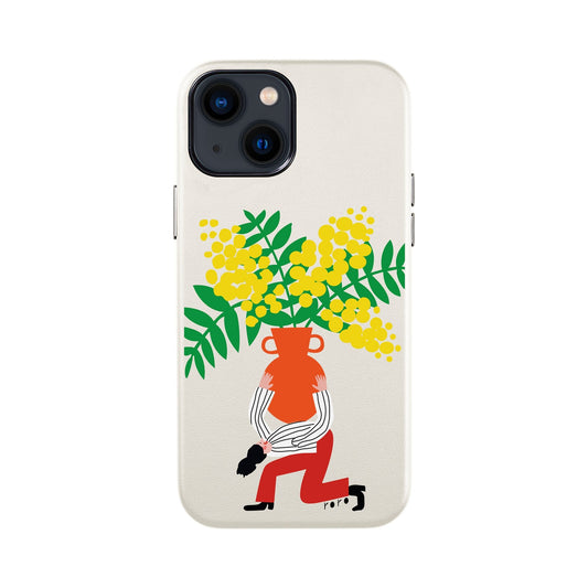 VASE-iPhone 13 Mini Leather Kılıf