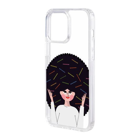 TANGLES OF HAPPINESS-iPhone 12 Solid Kılıf