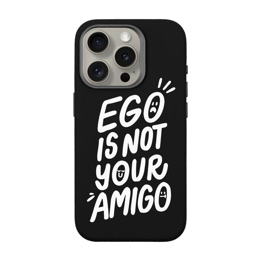 EGO-iPhone 15 Pro Leather Premium Kılıf MagSafe Özellikli